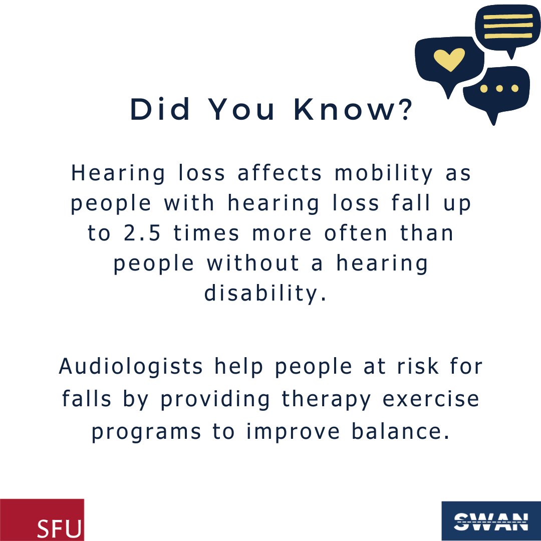 May is Speech and Hearing Month! Every year, Speech-Language and Audiology Canada (SAC) runs this campaign to raise awareness about communication health.

Read more about SAC and communication health by clicking on this link: sac-oac.ca/for-the-public/ 

#SFU #SpeechAndHearingMonth