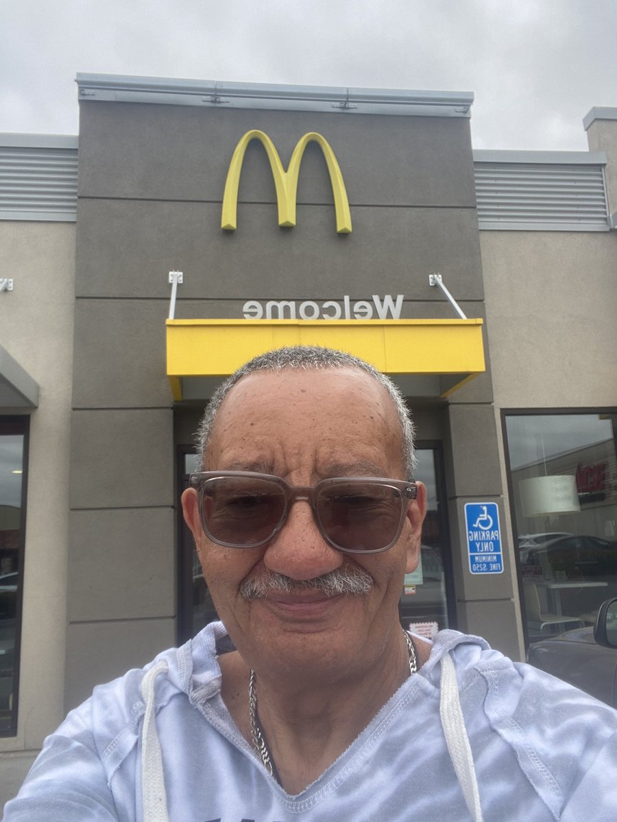 Good afternoon family and friends greetings from Mc’s not what I wanted but my grandson’s wanted.  I was able to get a sale of my Amway products. 
Amway.com/myshop/Rolandc…
