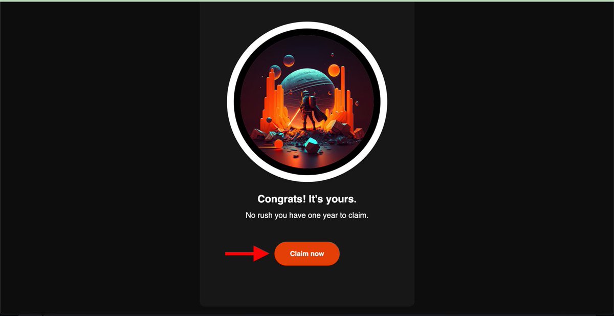 If You Made Some Swaps On Jedi Swap Like I Instructed On My Mega Thread 

You have An NFT From Argent X To Claim 

→ Visit  tinyurl.com/y3wr3txd
→ Click Claim

→ Bonus Like &amp; RT