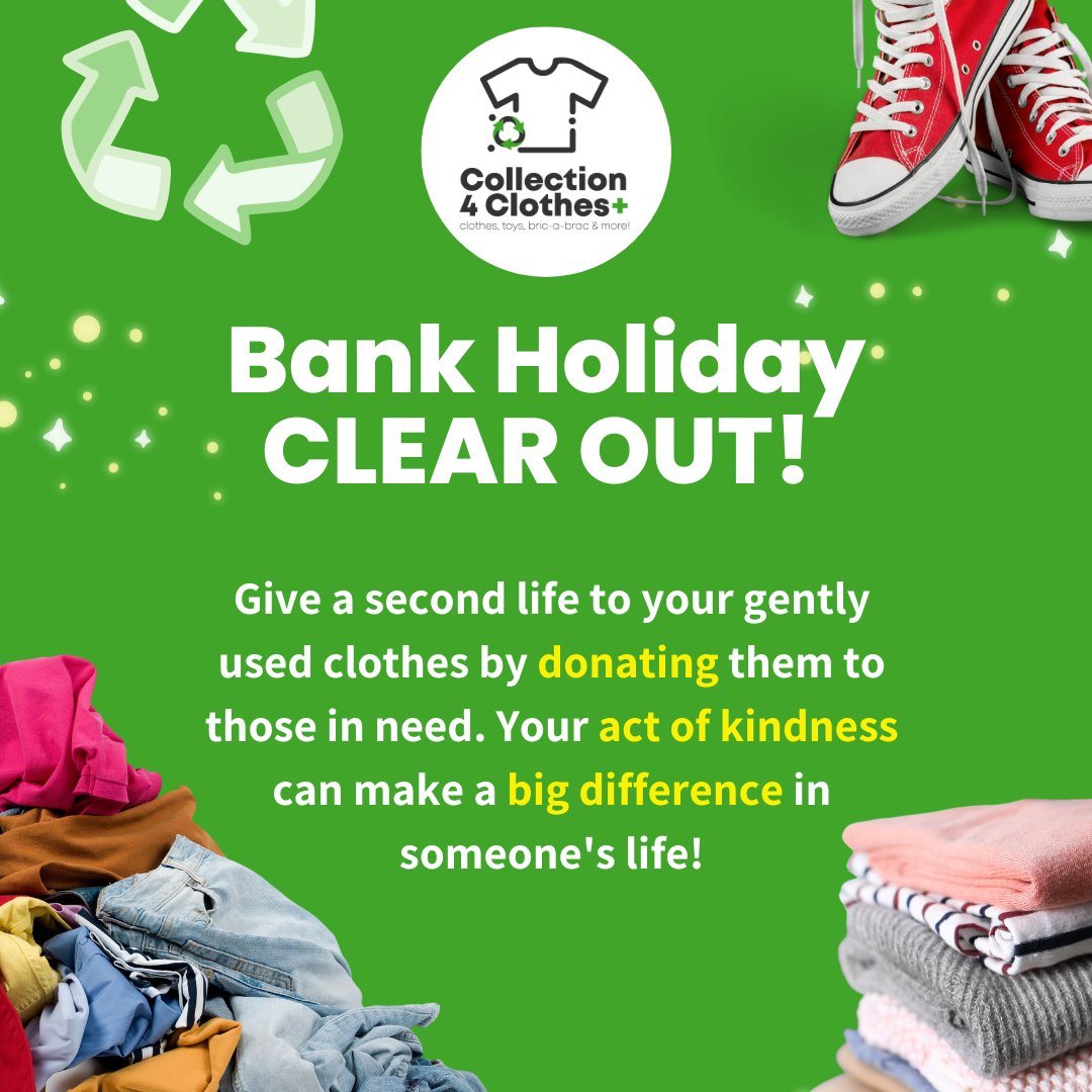 Book here, collection4clothes.co.uk

📧info@collection4clothes.co.uk

#charity #nonprofit #donate #love #fundraising #community #support #help #volunteer #giveback #covid #donation #fundraiser #education #dogood #charityevent #helpingothers #nonprofitorganization #helpchildren