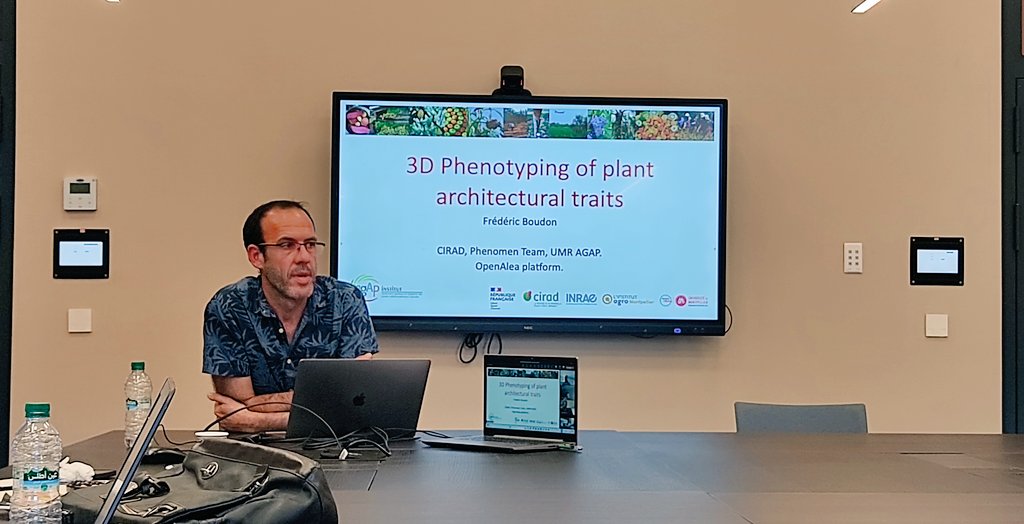 Productive brainstorming session today with @AgapInstitut @Cirad Scientists & @UM6P_officiel Vanguard team, Excellent talks on #Shoot #Root high throughput #phenotyping & 2D/3D+time models from @Romain_BioImage @frederic_boudon & @granier94732986
#phenomics #agritech #plantsci