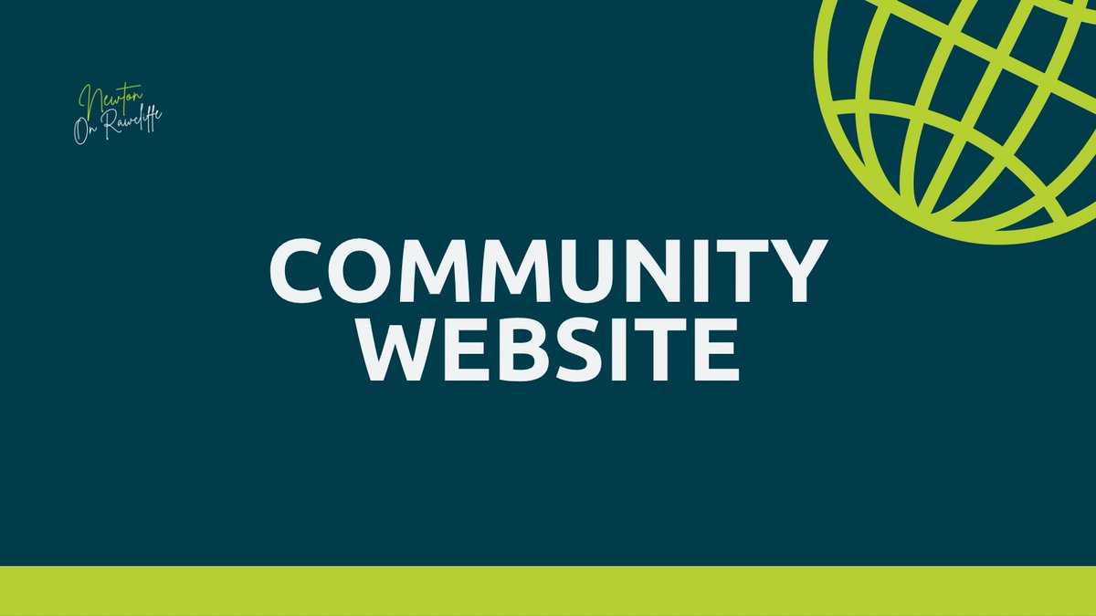 NewtonRawcliffe's tweet image. We understand that everyone communicates in different ways, to support our community we are looking at offering different methods of receiving information from us.

We are currently looking at launching a #CommunityWebsite providing you with all the information / events you need.