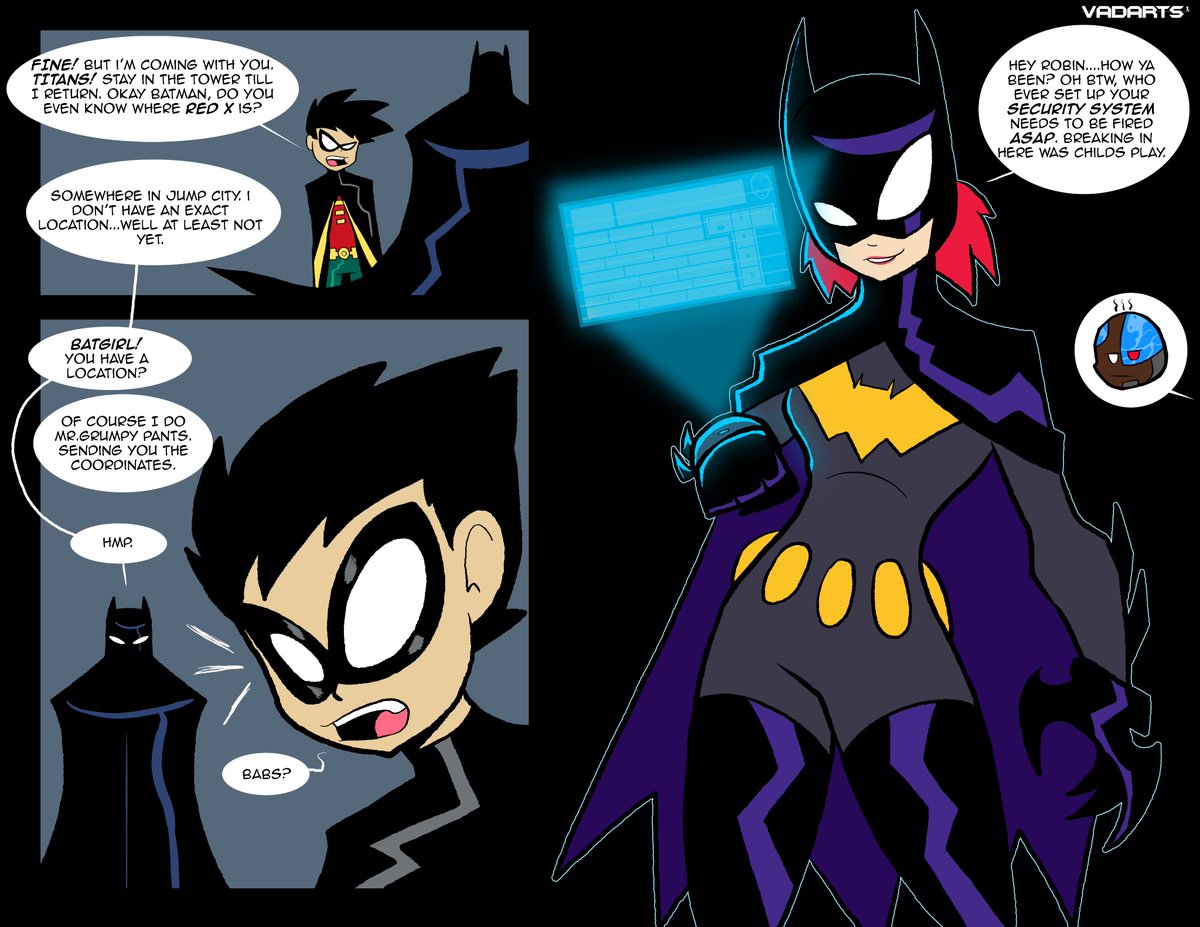 The Batgirl made it to the tower.
#thebatman #TeenTitans