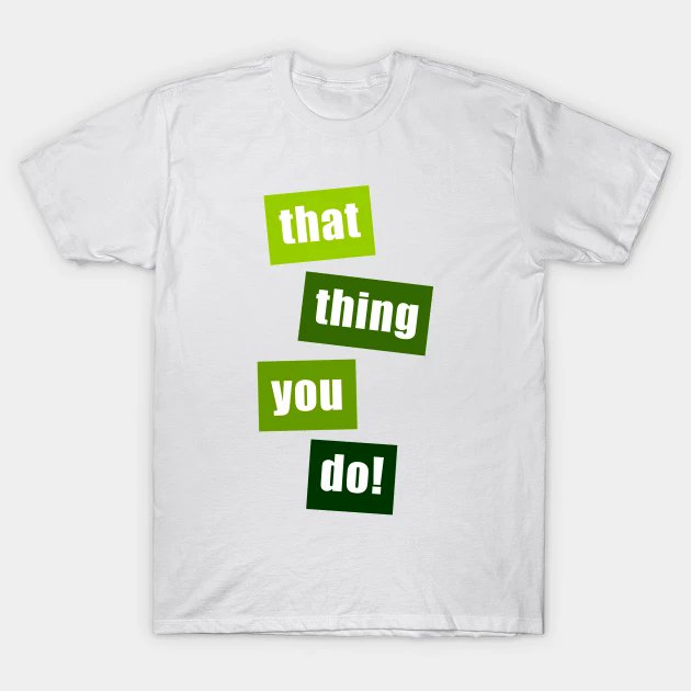 Our Newest 'That Thing You Do' Tee Is Only $16 Today, In 20+ Colors! #ThatThingYouDo #TheWonders #TheChantrellines #TheHeardsmen #TheSaturn5 #TheVicksburgs #FreddieFredrickson #DianeDane #Retro #Vintage #Kitsch teepublic.com/t-shirt/457138…