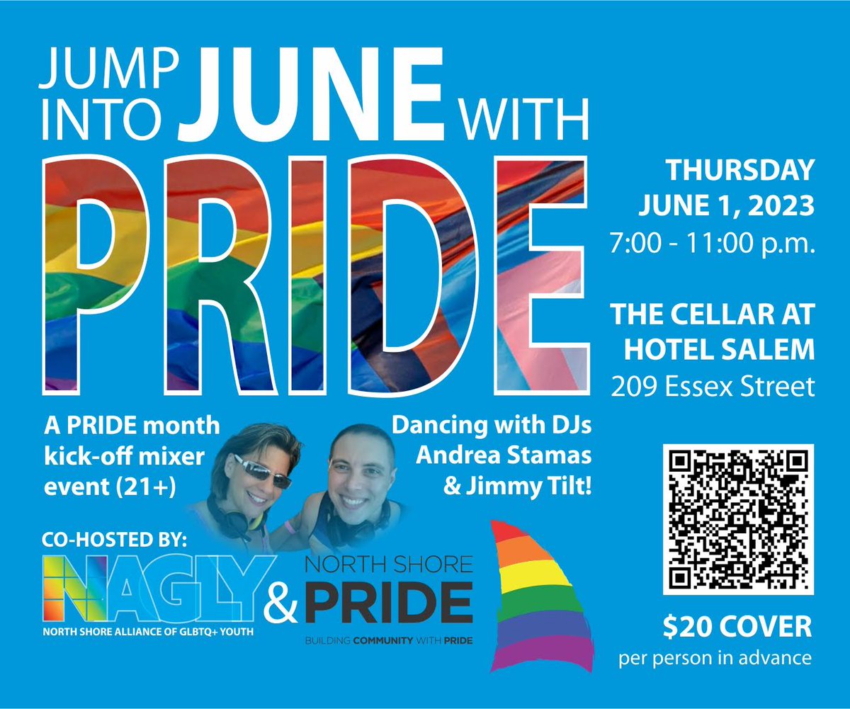 NorthShoreLGBT's tweet photo. #JumpIntoPride #nAGLY #NorthShorePride https://t.co/X7SdfLI41G
