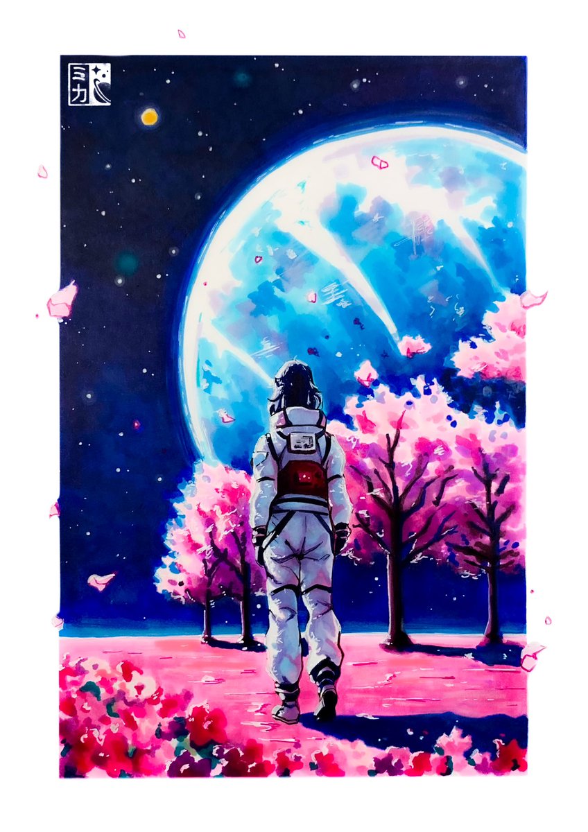 ByMiicha's tweet photo. A trio of prints I have showing Estellas journey through the galaxy. I will have them at MCM comicon this weekend!
_
#art #MCMComicCon #traditionalart #animeart https://t.co/5qywctYajg