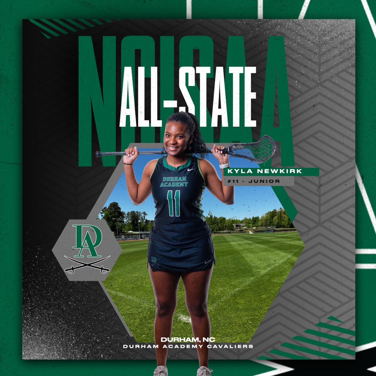 @NCISAA1 All-State:  

 Kyla Newkirk - Girls Lacrosse
#GoCavs