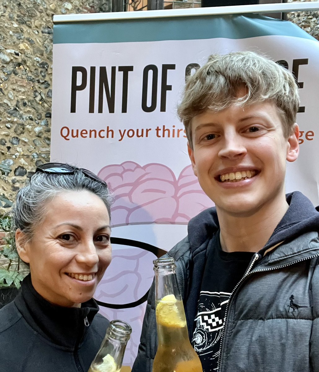 samfrowe's tweet image. Last night of @pintofscience and feeling incredibly proud of all our speakers and event volunteers! Feel very lucky to have been a city coordinator these past four years ❤️ #Pint23