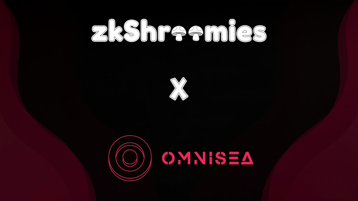 🍄🎉Our launch day is finally here🎉🍄

The zkShroomies is coming to <a href="/zksync/">ZKsync (∎, ∆)</a> and we couldn't be more excited to embark on this new part of the journey!

To celebrate our soon mint and launchpad partnership with <a href="/omnisea/">Omnisea</a> we are giving away:

🎁5 FREE zkShroomies

How to enter: