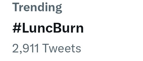 Every day trending again!

#lunccommunity $lunc #lunc #ust $ust #LunaClassic #USTC #LUNCARMY #CoinbaseListLunc #burnlunc  #Luncburn #USTC1DOLAR #ustcrepeg #1000xgem #100x #LUNCAI 🔥🔥🔥