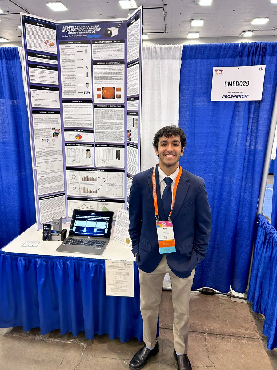 More images from Regeneron ISEF in Dallas! Go Thomas!