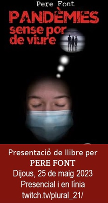 LluisBotinas's tweet photo. Avui dj 19:30 https://t.co/Ii1Fzp0qfs
Un recorregut a través de
publicacions a webs oficials i revistes científiques
que ens permet
contraposar el que s’ha dit
i trobar respostes als dubtes generats per les contradiccions publicades
https://t.co/iZnB98leMz
PERE FONT 1972  3 fills https://t.co/QWho4BN1MD