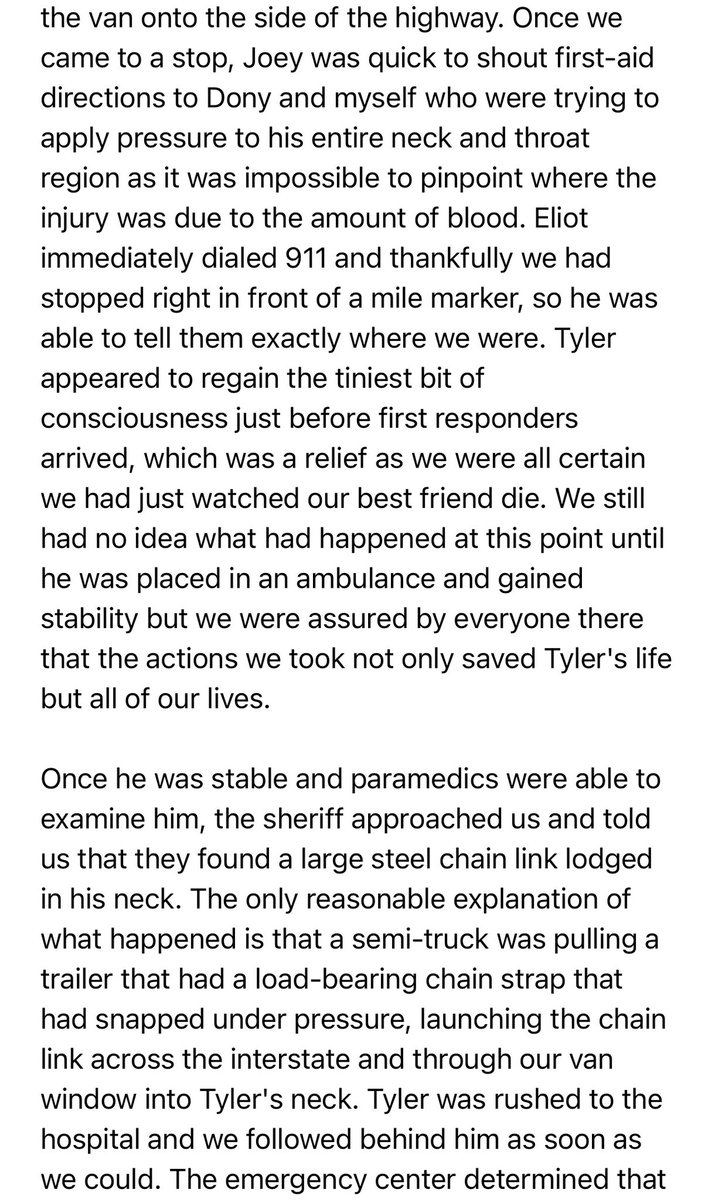 we really appreciate everyone who’s reached out to send their love and positivity. here’s a thread of the events that took place yesterday gofundme link: gofund.me/5f21fa73 1/