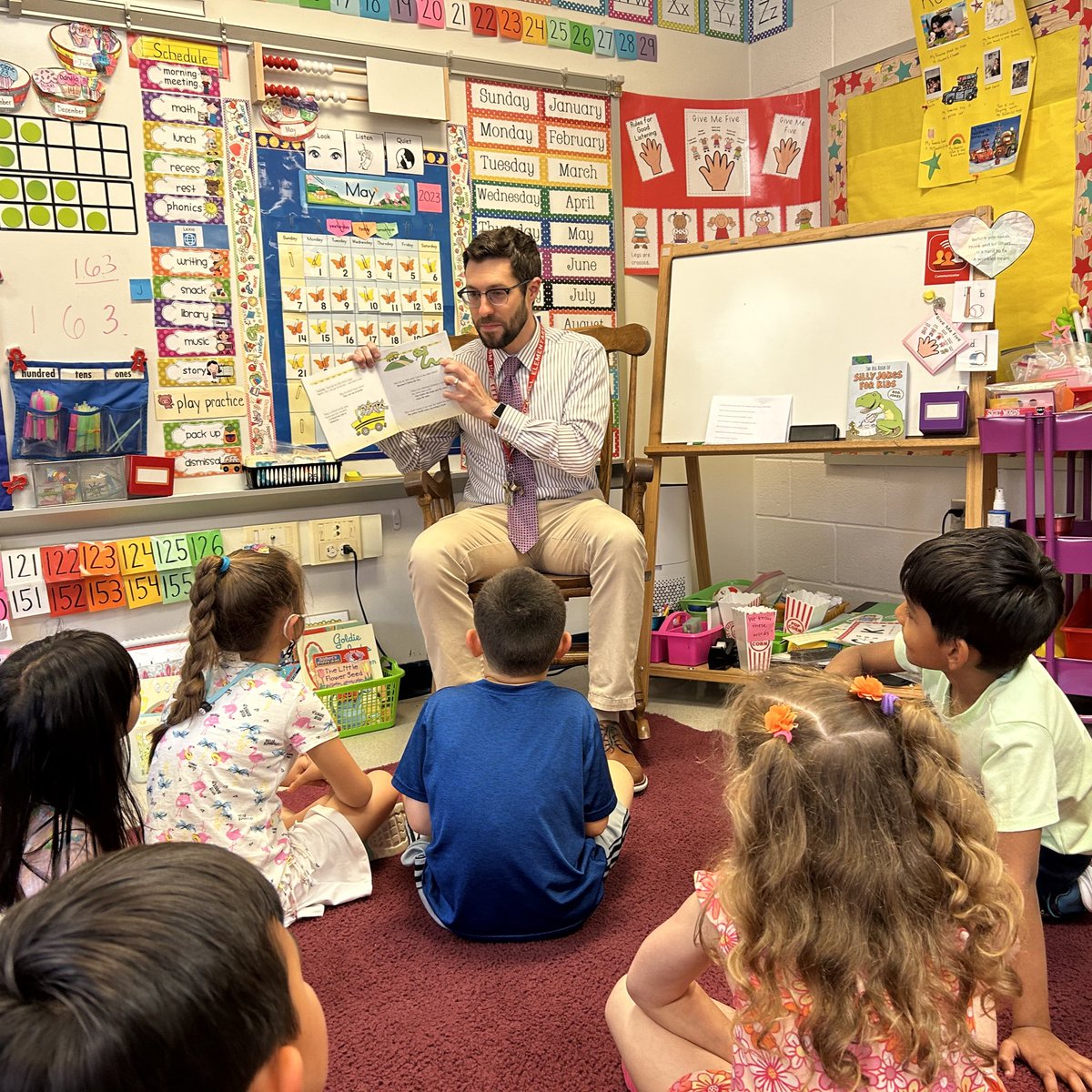 J is for Joke Day!  Jokes from the principal are the best! #FHHighlights <a href="/DrZapadka/">Nick Zapadka</a>