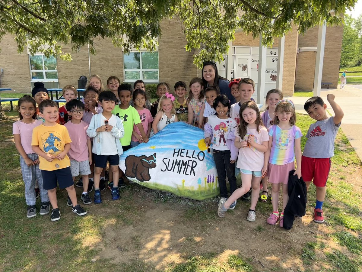 Hello Summer! 🌞💜 <a href="/Creeksidetweet/">Creekside ECS</a> #NeedtoSucceedCECS #WEareLakota