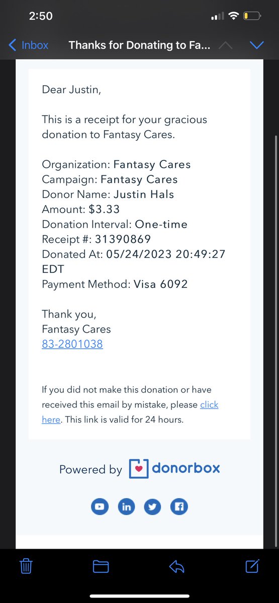 @FantasyCaresOrg @JohnBoschFF @FF_Hep @MattPriceFF @CommishCasey @DynastyOuthouse @BobGilchristFF @AndrewHallFF Vacation with the kids in Hawaii got me. 

James Brimacombe league. 

Thank you!