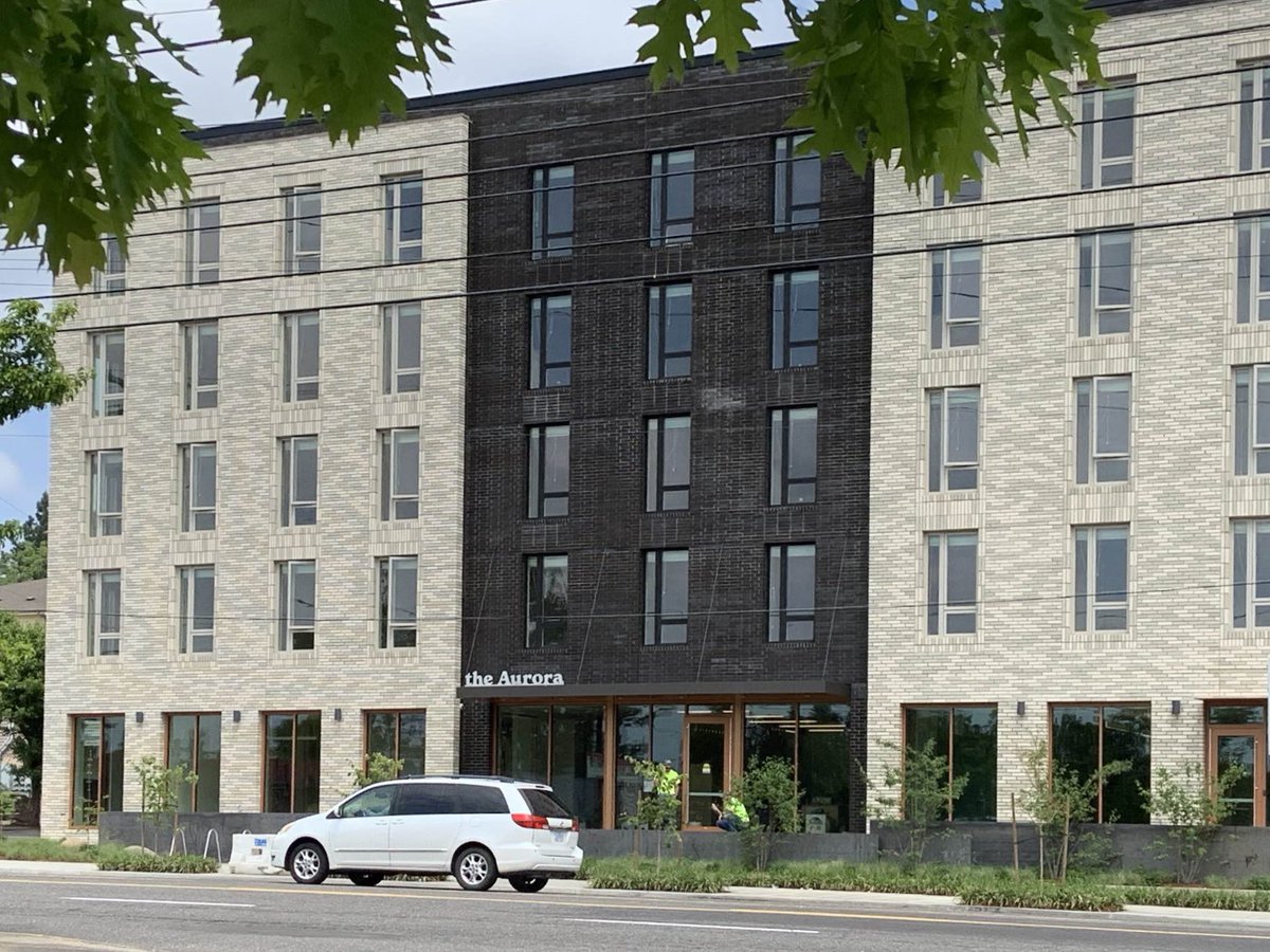 The Aurora is looking incredible with SE Stark St. now reopened! 

Great appreciation to our team wrapping up this #affordable, #multifamily project of 93 new homes for #Portland!

#buildingtomorrowtoday #theaurora #affordablehousing #home