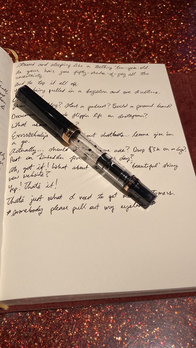 Day 2 of Copywork365 complete. At the bar, in 5 minutes!

Lovin’ this new habit.