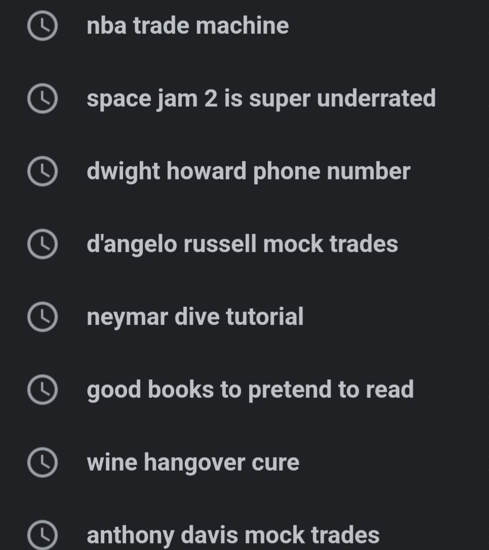 ProphetX_Hoops's tweet photo. LeBron James search history in the last 36 hours has been leaked 👀 https://t.co/flFaFwiQf5