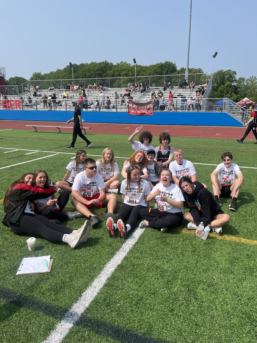 It was a tremendous day for our unified track team!  Read below