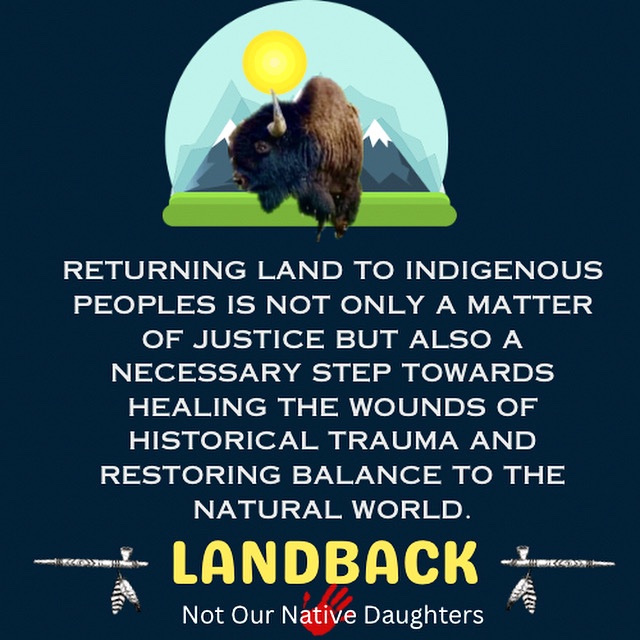 The #Landback Movement is a call to action for non-Indigenous people to #support #Indigenous-led efforts to reclaim their lands and to recognize the importance of Indigenous sovereignty and self-determination.

#NativeAmerican #Native #tribalLands #reclaim