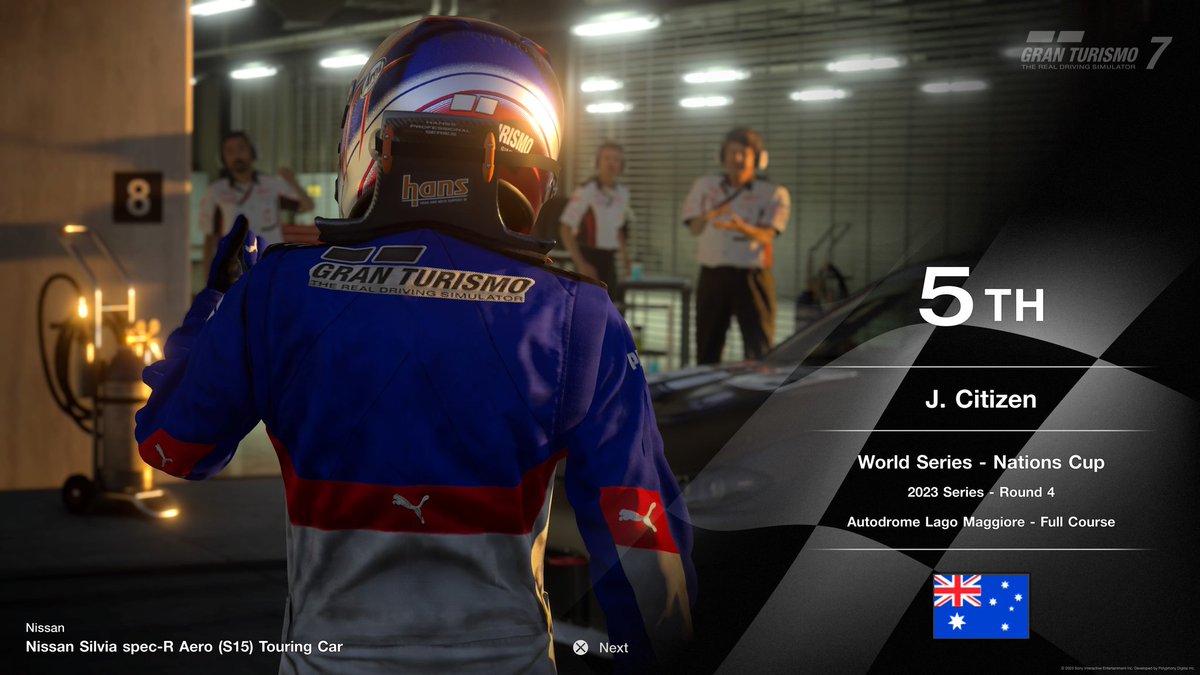 Another great performance from our AUS driver, finishing in the Top 5 during Rd. 4 of the #GTWS #NationsCup #GranTurismo7