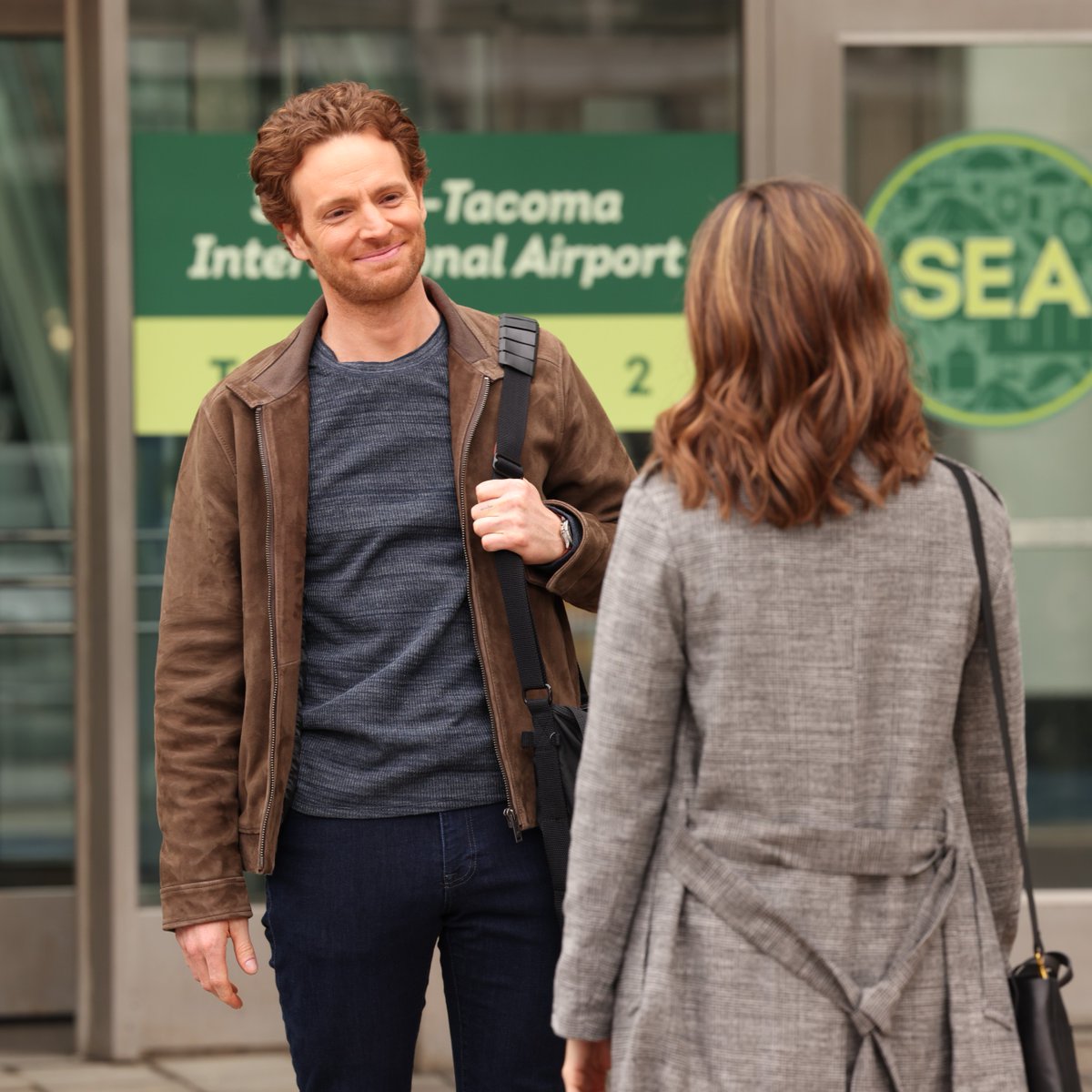 NBCOneChicago's tweet image. Will’s smile 😭 Manstead's hug 😭