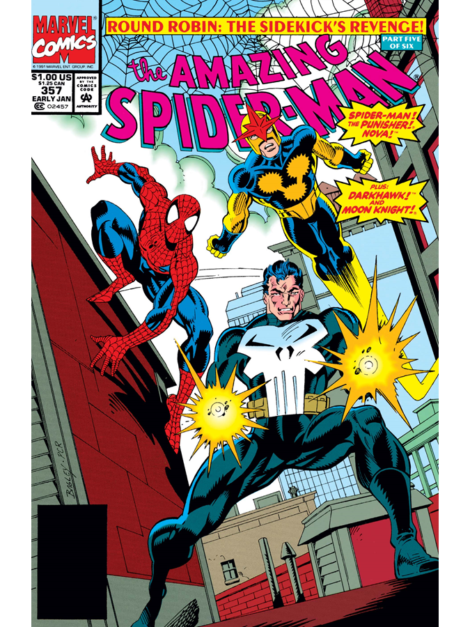 Classic Marvel Comics On Twitter The Amazing Spider Man 357 Cover classic-marvel-comics-on-twitter-the-amazing-spider-man-357-cover