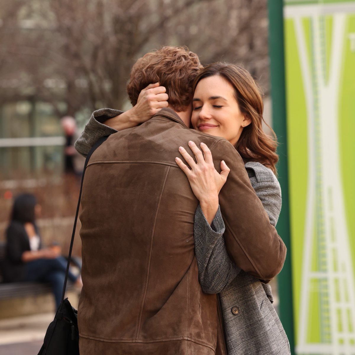 NBCOneChicago's tweet image. Will’s smile 😭 Manstead's hug 😭