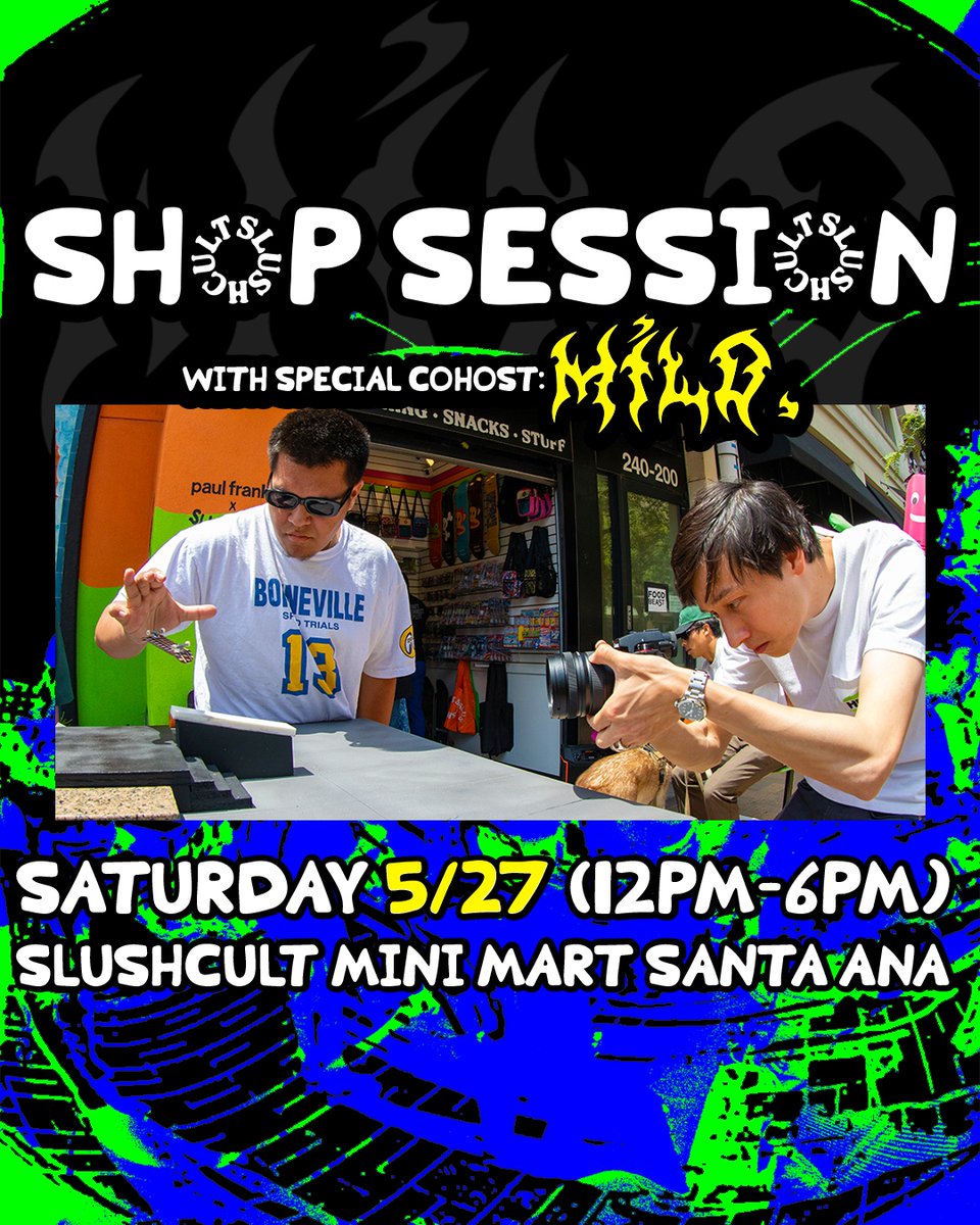 We're partnering with our friends at <a href="/slushcult/">Slushcult®</a> for this Saturday's JACKASS MARATHON! Head across the street to SlushCult for their shop session before we get up to some nostalgic shenanigans AT 4PM with Jackass movies 1-4! 🎟️: thefridacinema.org/film/jackass-m… ⚠️🛹