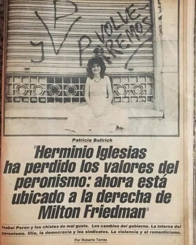 MartnPeiretti1's tweet photo. ⚠️⛔❗ Patricia Bullrich fue infiltrada por el milico Astiz y los servicios de inteligencia en Montoneros. Entregó y asesinó compañeros, secuestró empresarios, dió datos a los milicos de personas que hasta el día de hoy siguen desaparecidas. Bullrich, es lo peor del pasado. https://t.co/5hbTpfbt3e