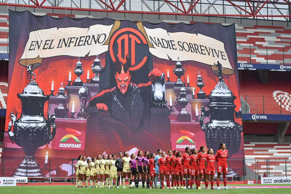 DCAMACHO105's tweet photo. El #Tolucafc #sub18 #femenil se lleva la ventaja de un gol ante su similar #americafemenil quienes disputaron el juego de ida de la gran final de la #LIGAMXFemenil Sub-18 https://t.co/dnHEXlUkhZ