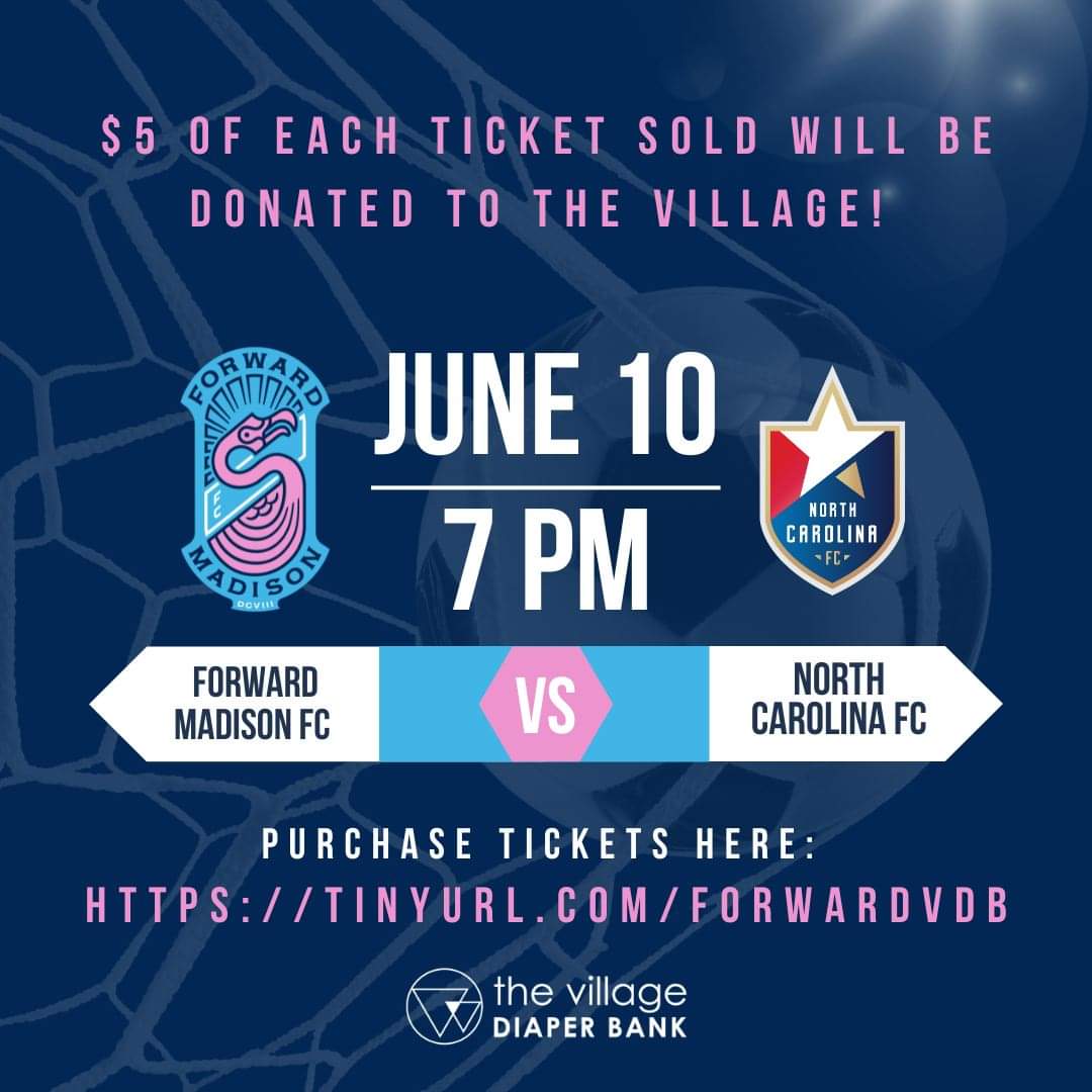Come Flamingle with @TheVillageDB 6/10 at Breese Stevens.🦩 @ForwardMSNFC will donate $5 from each ticket purchased via 🔗 tinyurl.com/forwardVDB Can't make it? Don't live here? Donate: tinyurl.com/Thevillagediap… #bethevillage #ittakesavillage #enddiaperneed #nochildwetbehind