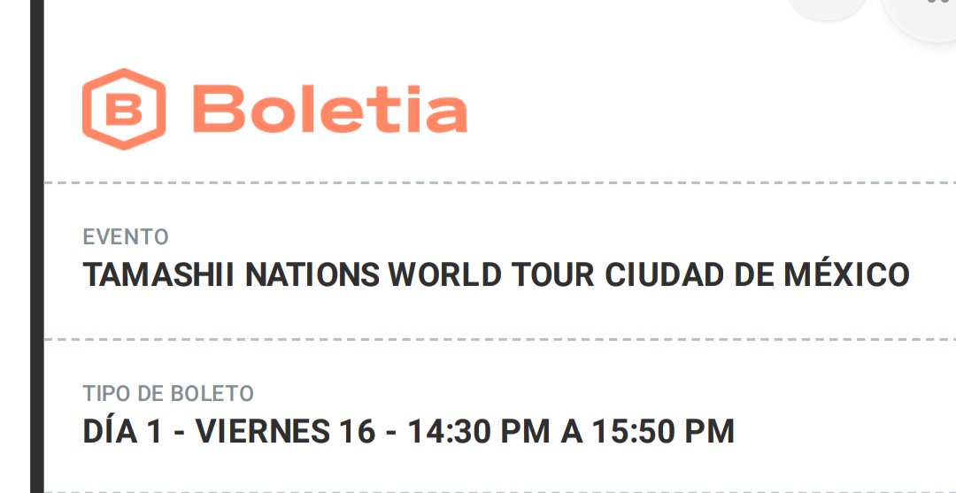 Quien más obtuvo sus boletos para la #TamashiiNationsWorldTour  💥💯👌 síganme y los sigo 🔁