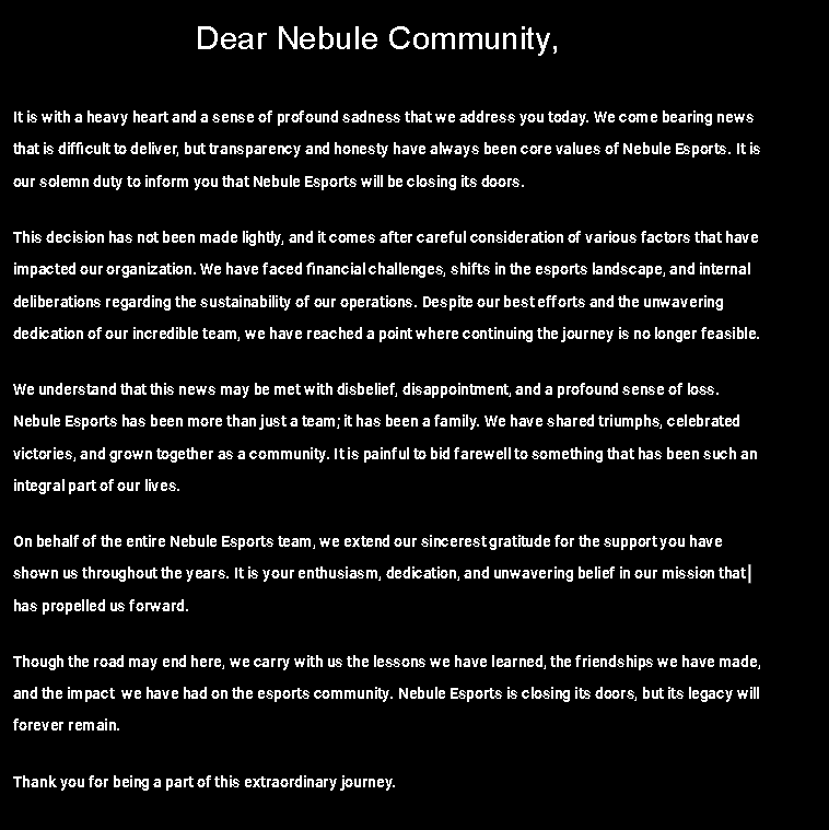 Bye Everyone, This was a hard move but it was best for the org to close its doors.