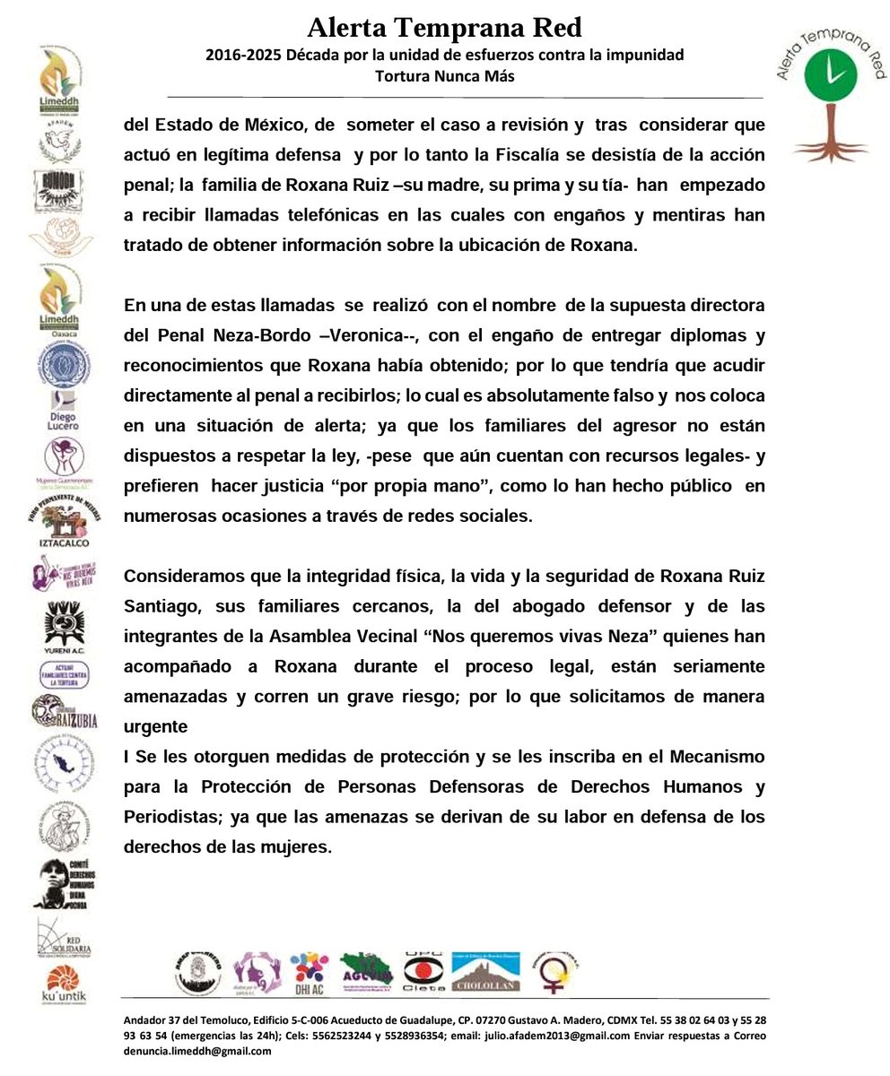 Nos Queremos Vivas Neza tweet media