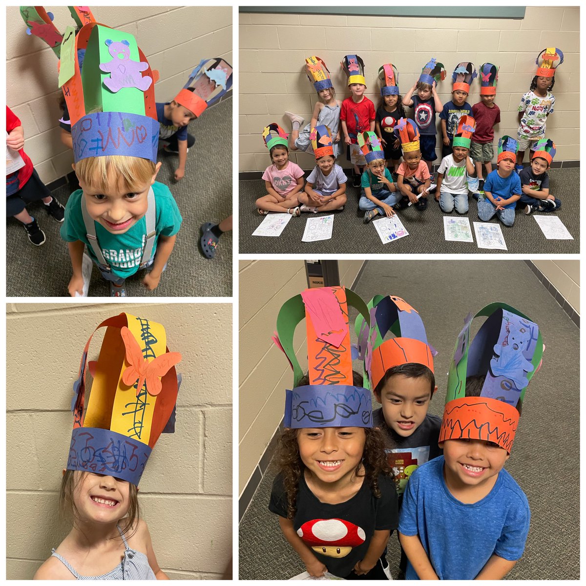 MsBennettArt's tweet image. Oh my goodness, these pre-k silly hats were fantastic fun!! @HumbleISD_HHE @hheptakingwood @VisualArtHumble @HumbleISD_Arts #prekfun #HumbleISDartists