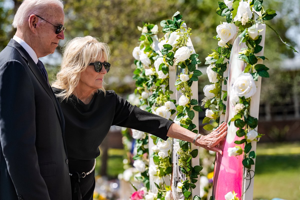 One year ago, Robb Elementary School in Uvalde, Texas turned into another tragedy in America.

Jill and I traveled there and stood before 21 crosses.

On each cross a name of 19 children and two educators.

We spent hours with grieving families who were broken and will