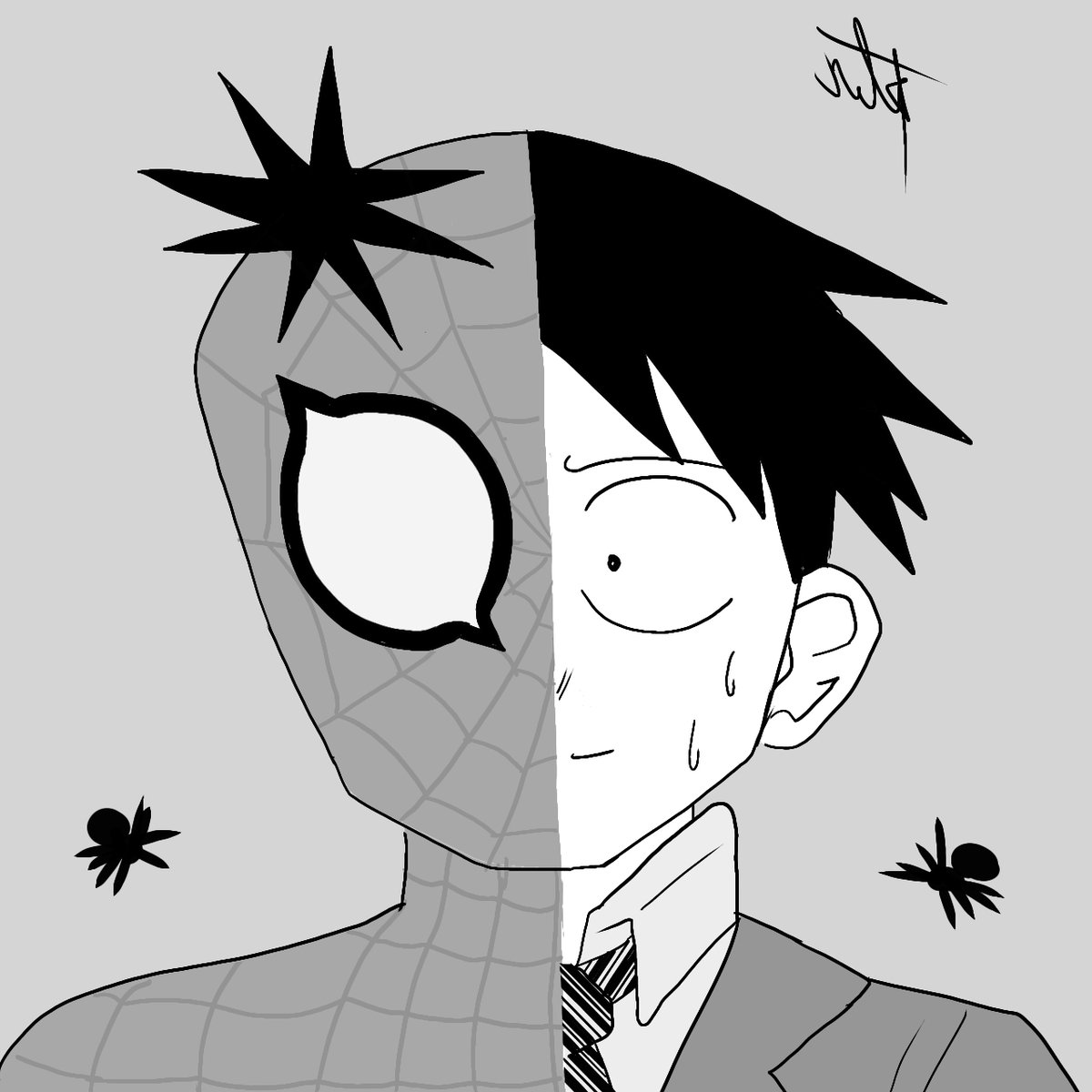 Normal.
#SpiderMan #komisancantcommunicate