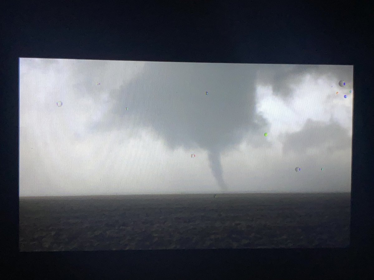 Multiple tornadoes a few minutes ago between Wheatland and Grady, New Mexico #nmwx <a href="/NWSAlbuquerque/">NWS Albuquerque</a>