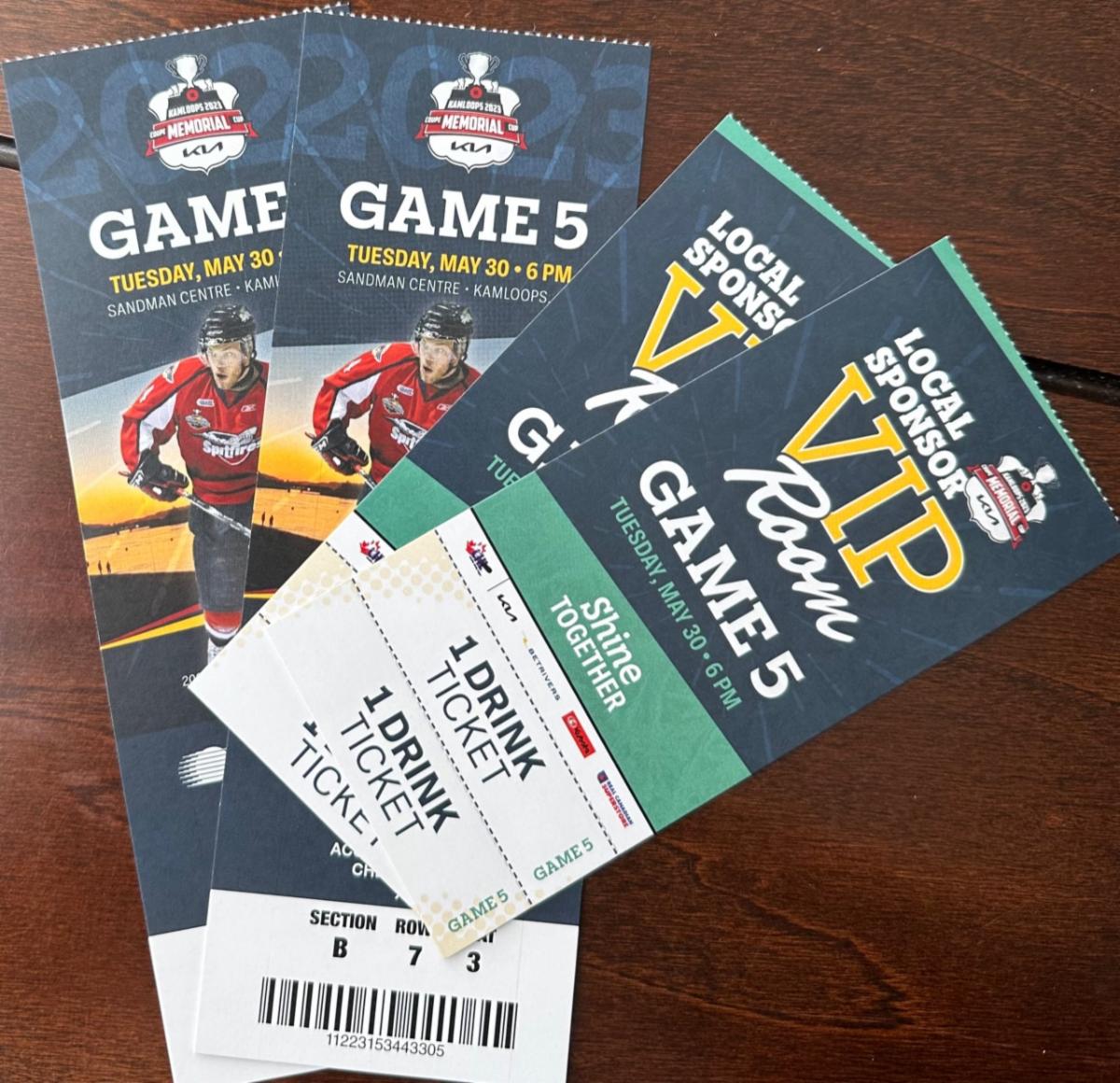 WIN TWO TICKETS &amp; VIP PASSES TO MEMORIAL CUP TUESDAY!
"Follow" Kamloops Chamber (conta.cc/3BUZTyk or conta.cc/420yAgl) and/or Brian Jones (conta.cc/424n0Rw or conta.cc/3IzE4rO)  &amp; 'comment' DONE for your entry into the draw for these two tickets!

#Me