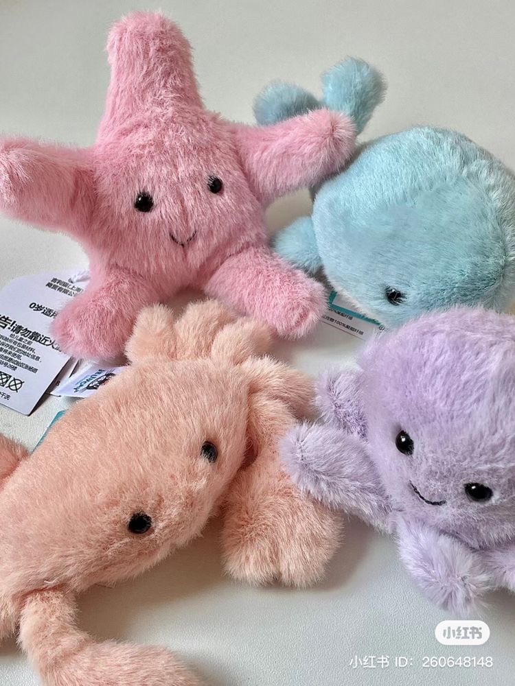 SoftnessDaily's tweet photo. ocean jellycats 🎀 https://t.co/Q9tz7Wwa0m