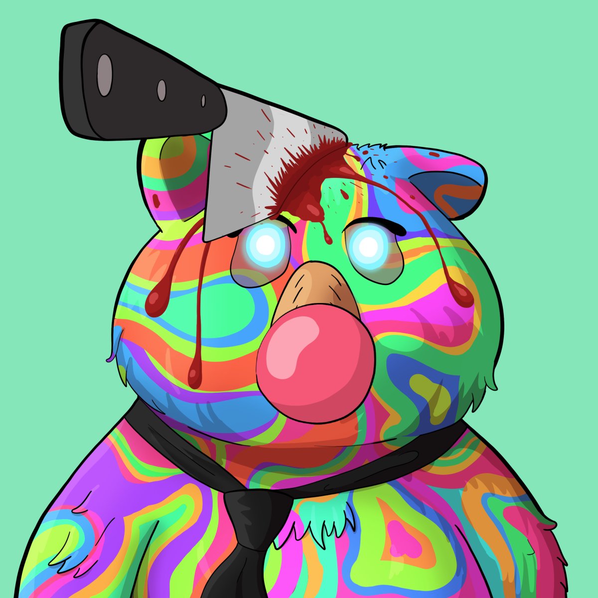BadBear_Bot's tweet photo. Sale Alert #1400 • Prickly Drippy LSD Bear sold!

✨Purchased

🤑Price: 0.09 ETH 
@badbearsio #BB4L https://t.co/R9WDfwjflU