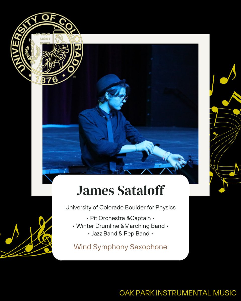 OPHSMusic's tweet photo. James Sataloff to University of Colorado Boulder! https://t.co/2oTF2hxvjJ
