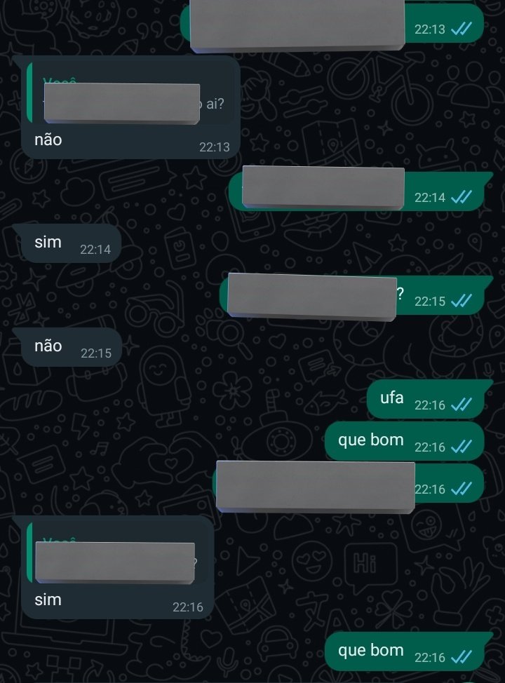 acho que a mãe da off não tá querendo papo