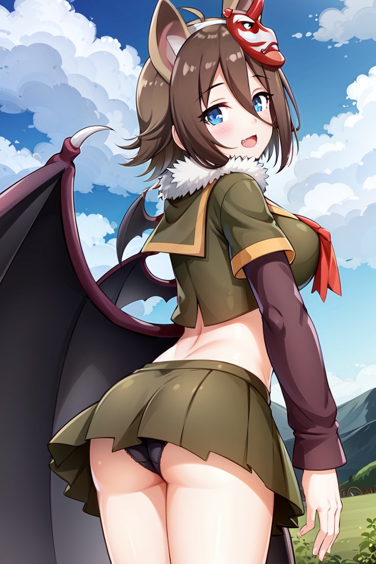 AI描きプログラムでテングコウモリをもう一度学習してから作ってみました🦇👺

#けものフレンズ 
#stablediffusion 
#AIイラスト #AIArt 