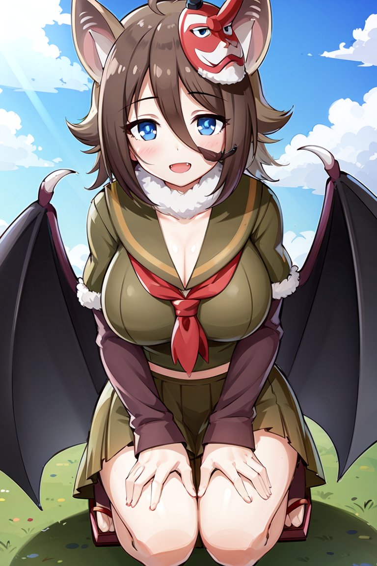 AI描きプログラムでテングコウモリをもう一度学習してから作ってみました🦇👺

#けものフレンズ 
#stablediffusion 
#AIイラスト #AIArt 