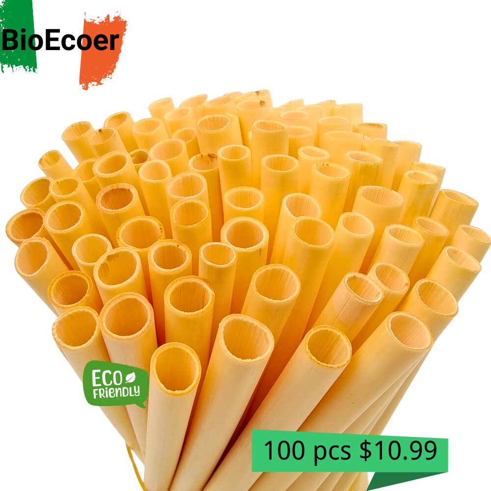 100 pcs Reusable Reed Straws
bioecoer.com/reusable-reed-…

#reedstraws  #compostable #natural #restaurant #hotel #school #church #Party  #straws  #reusable #ecofriendly #Wine #nature #earthday #climatechange #sustainability #green #noplastic
 #recycle  #summer #zerowastejourney #camp