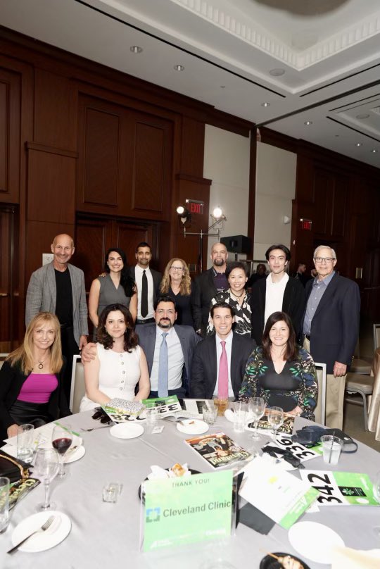 Cleveland Clinic Rheum and Ortho represent at the Silver Spoon event to benefit the @ArthritisFdn @CCalabreseDO @md_chawla @ElaineHusniMD @abelsoa