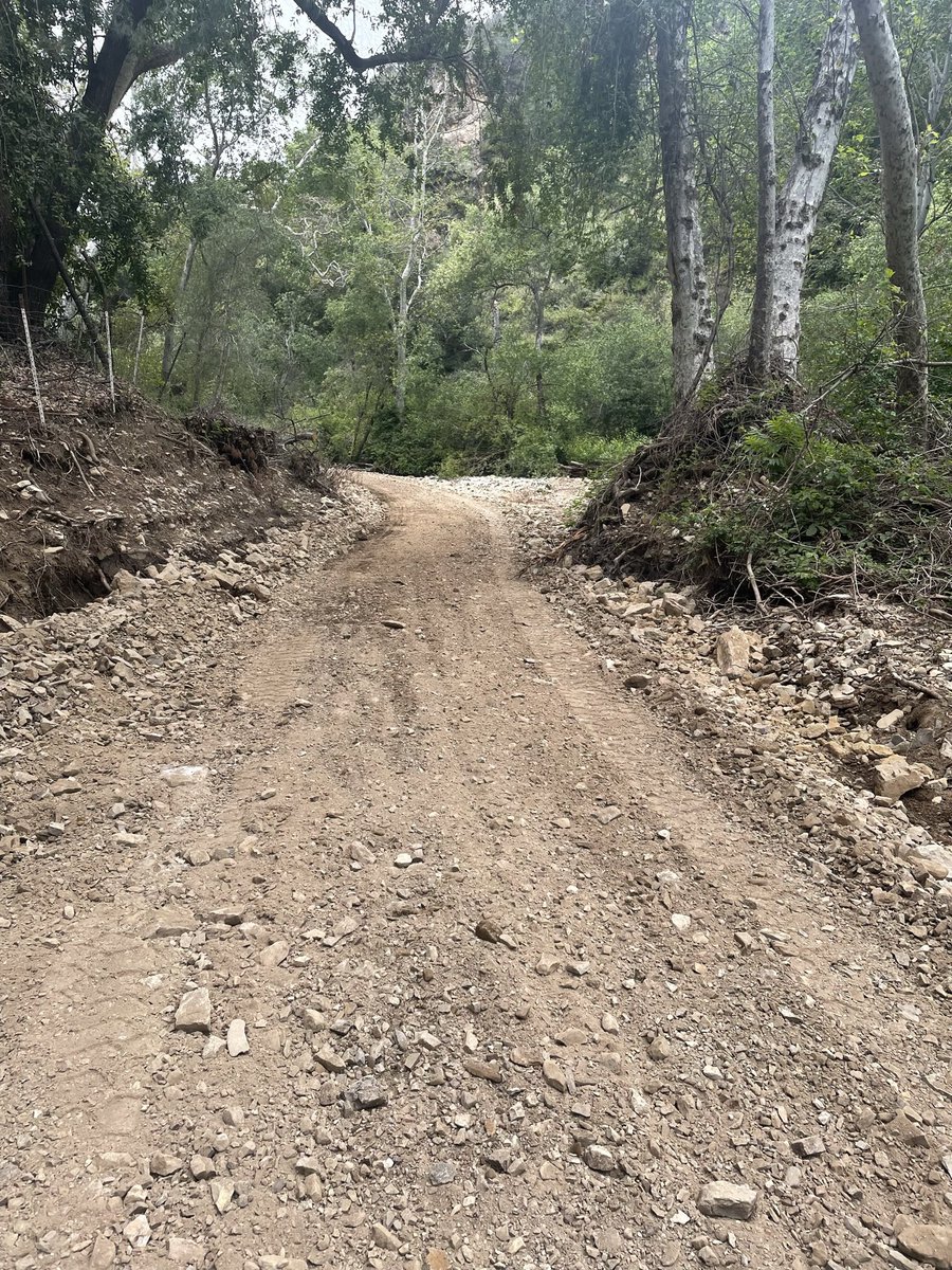 jonandmary2's tweet photo. After reaching out to Cal Fire, Fish and Wildlife, Jimmy Paulding, and Senator John Laird Upper Lopez Canyon Rd is getting fixed! @NewsChannel312 @KSBY @newswithbryanh #countyofslo #Lopezlake #winterstorm2023 #publicworks https://t.co/Aoe9AoU2iY